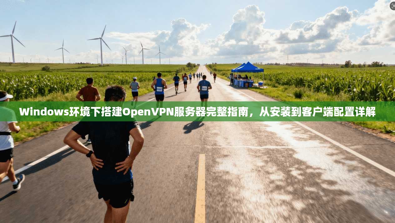 Windows环境下搭建OpenVPN服务器完整指南，从安装到客户端配置详解