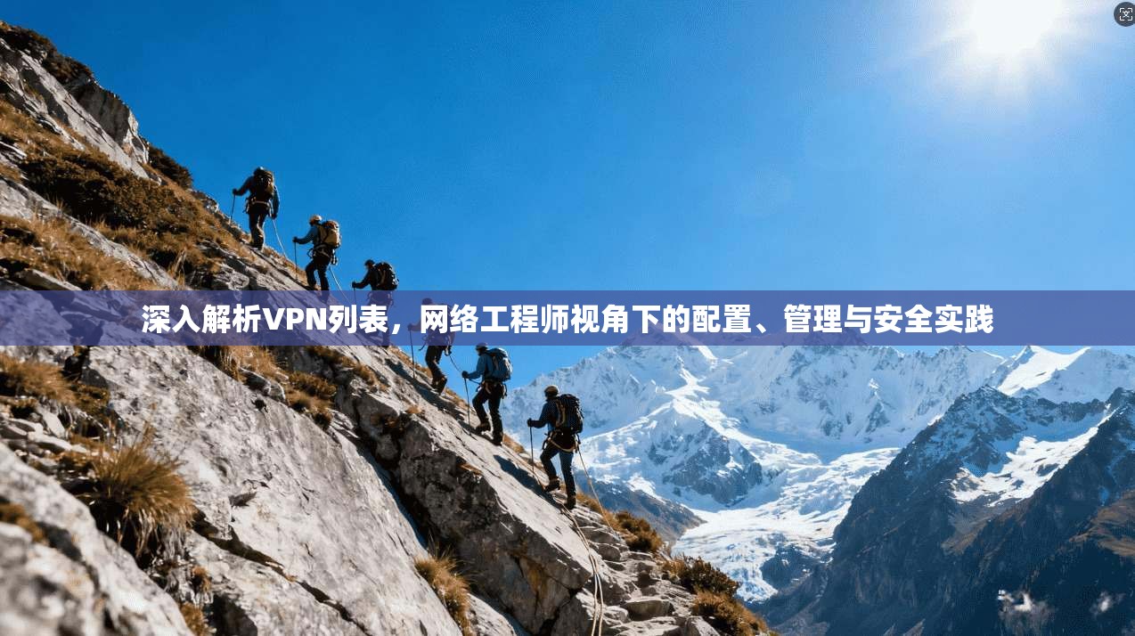 深入解析VPN列表，网络工程师视角下的配置、管理与安全实践