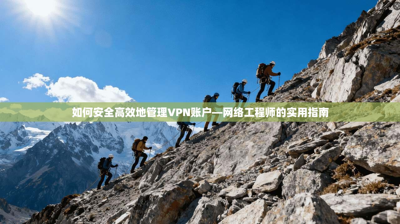 如何安全高效地管理VPN账户—网络工程师的实用指南