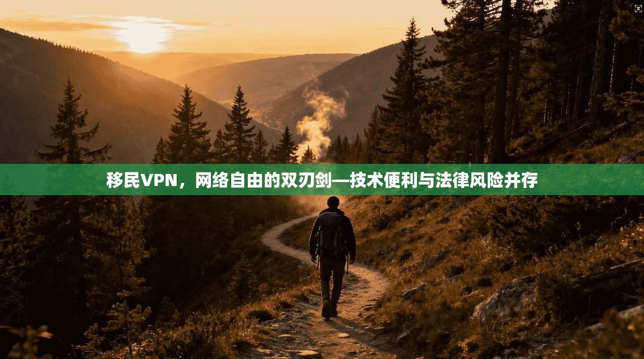 移民VPN,网络自由的双刃剑—技术便利与法律风险并存