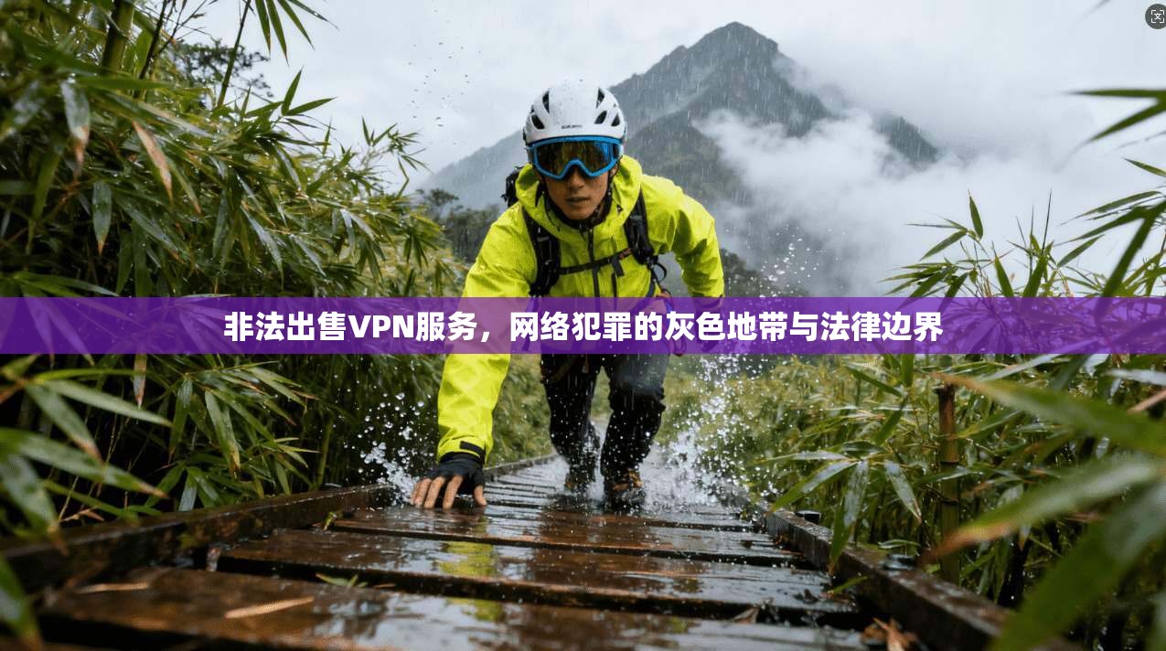 非法出售VPN服务，网络犯罪的灰色地带与法律边界