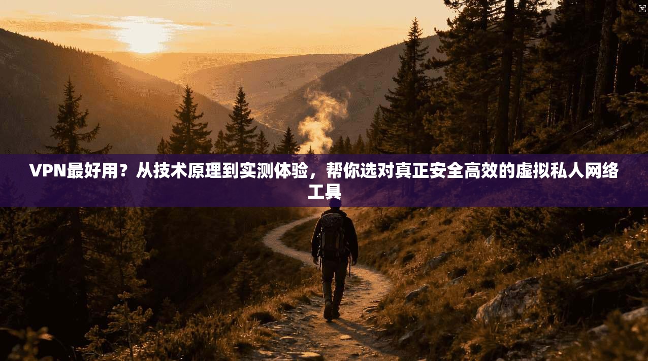 VPN最好用？从技术原理到实测体验，帮你选对真正安全高效的虚拟私人网络工具