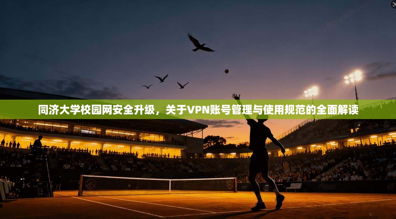 同济大学校园网安全升级，关于VPN账号管理与使用规范的全面解读