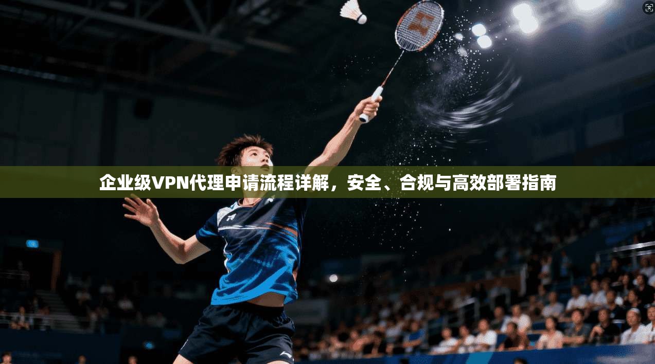 企业级VPN代理申请流程详解，安全、合规与高效部署指南