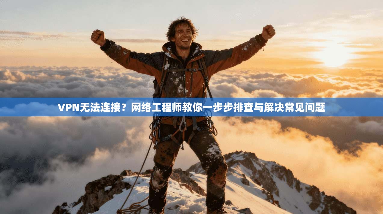 VPN无法连接？网络工程师教你一步步排查与解决常见问题