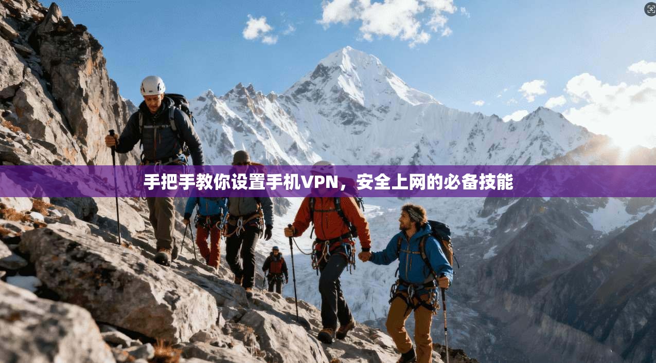 手把手教你设置手机VPN，安全上网的必备技能