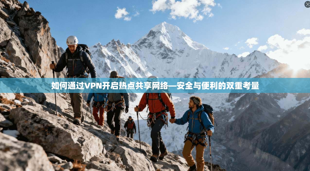 如何通过VPN开启热点共享网络—安全与便利的双重考量 如何通过VPN开启热点共享网络—安全与便利的双重考量