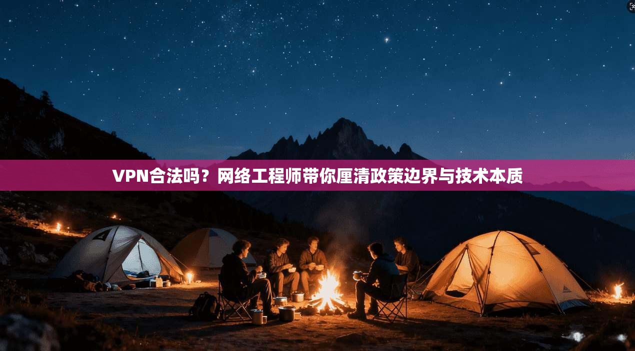 VPN合法吗？网络工程师带你厘清政策边界与技术本质