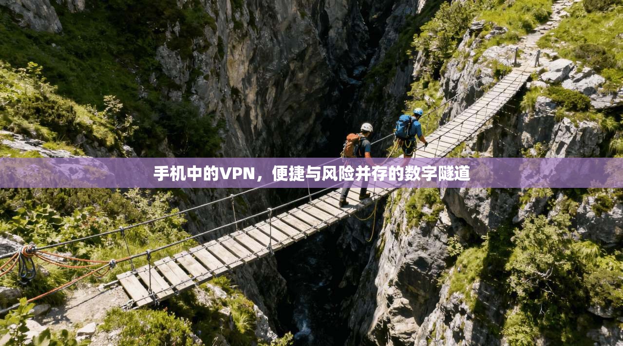 手机中的VPN，便捷与风险并存的数字隧道