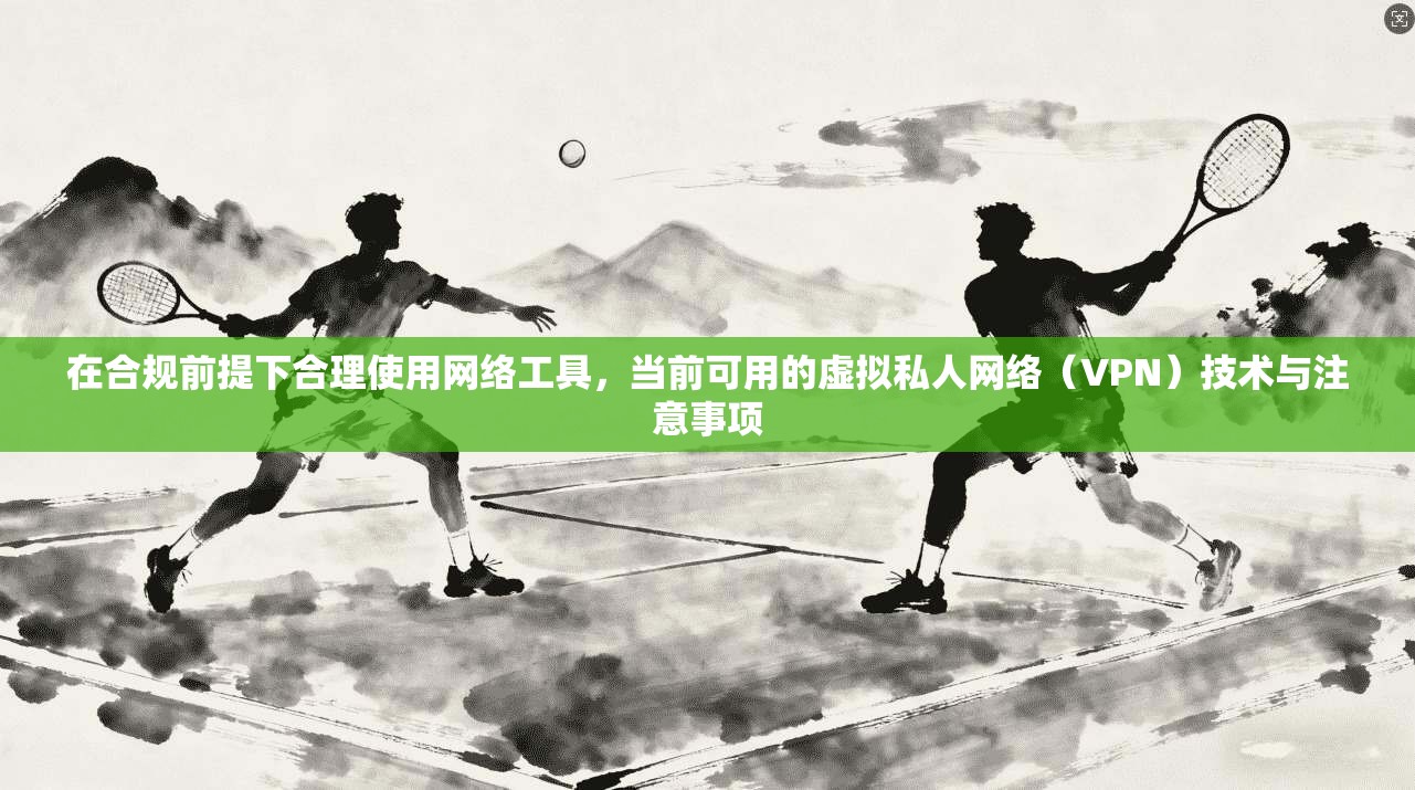 在合规前提下合理使用网络工具，当前可用的虚拟私人网络（VPN）技术与注意事项