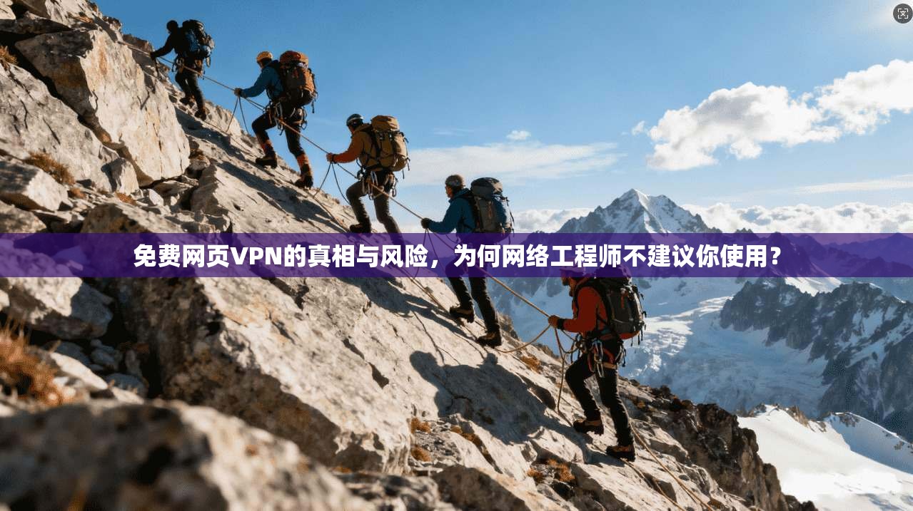 免费网页VPN的真相与风险，为何网络工程师不建议你使用？