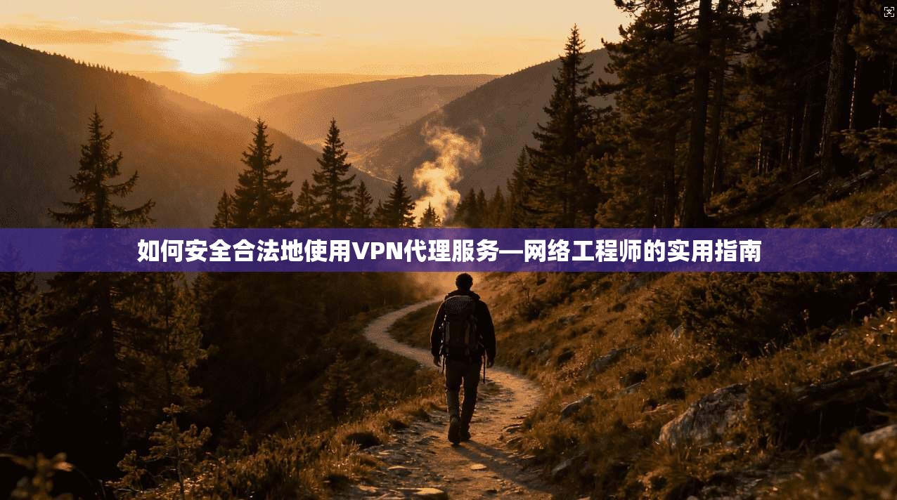 如何安全合法地使用VPN代理服务—网络工程师的实用指南