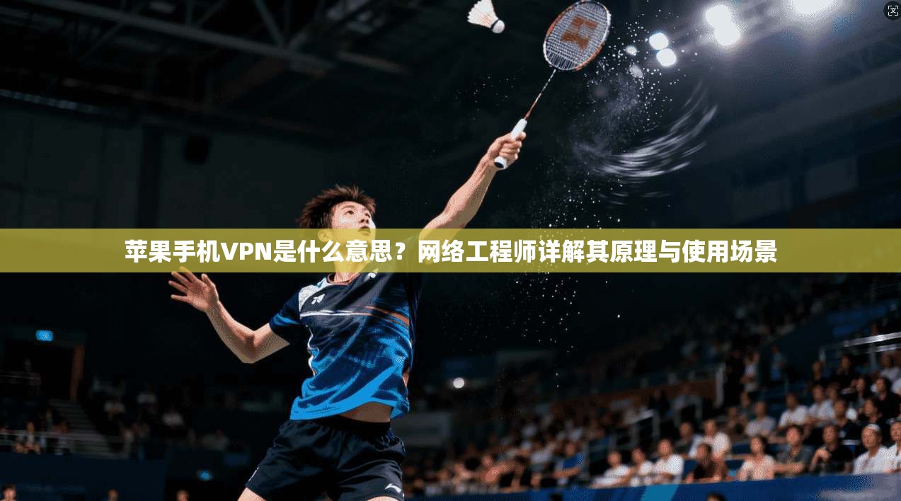 苹果手机VPN是什么意思？网络工程师详解其原理与使用场景