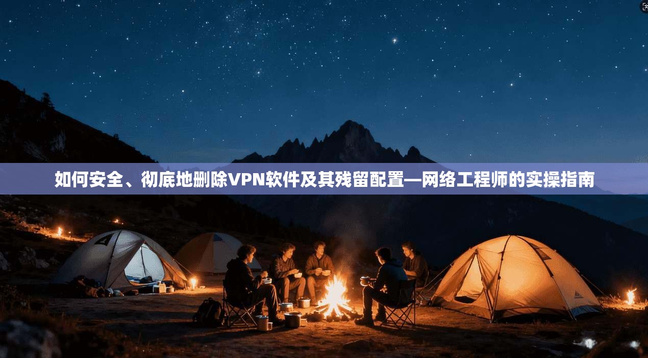 如何安全、彻底地删除VPN软件及其残留配置—网络工程师的实操指南