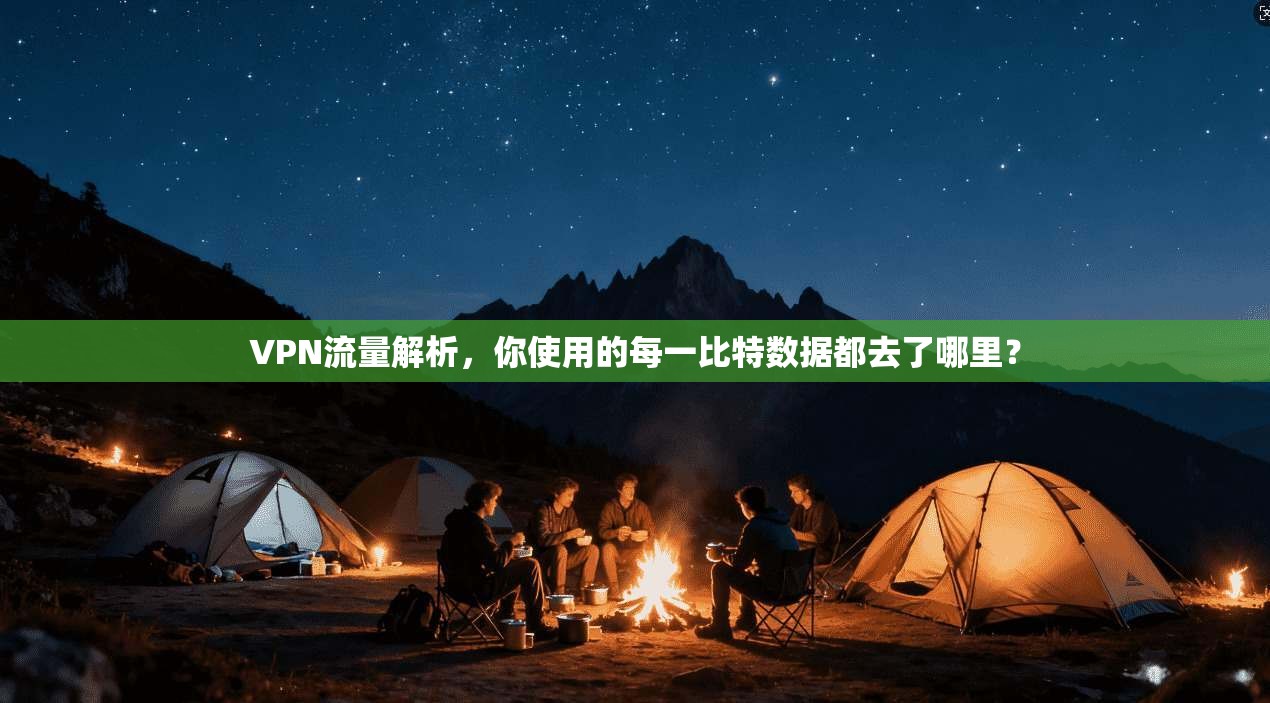 VPN流量解析，你使用的每一比特数据都去了哪里？