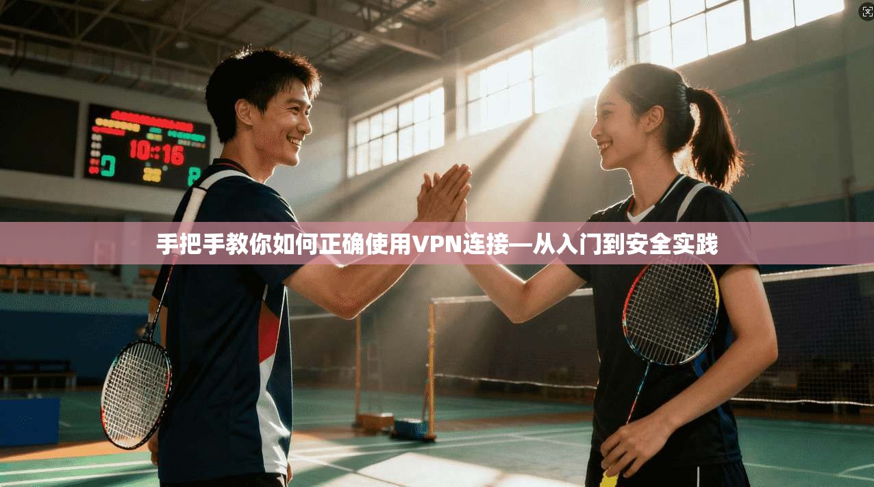 手把手教你如何正确使用VPN连接—从入门到安全实践