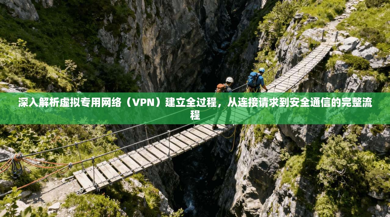 深入解析虚拟专用网络（VPN）建立全过程，从连接请求到安全通信的完整流程