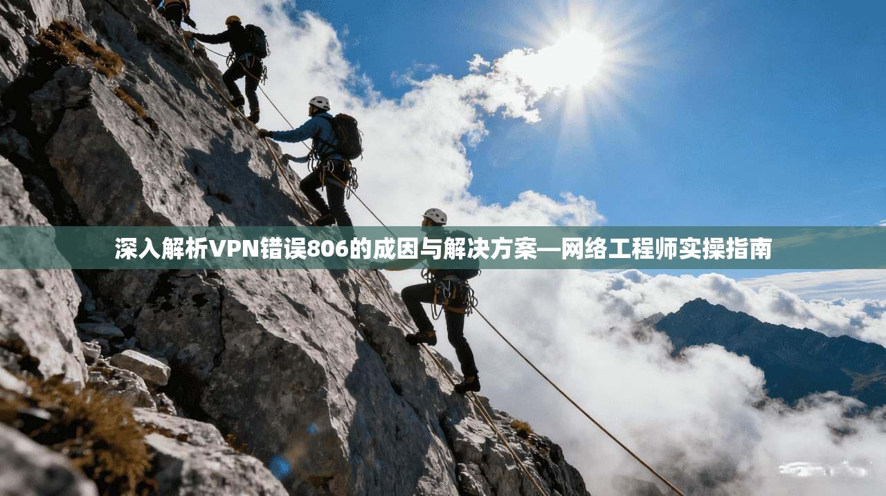 深入解析VPN错误806的成因与解决方案—网络工程师实操指南