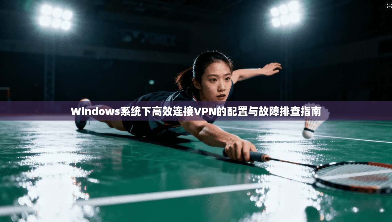 Windows系统下高效连接VPN的配置与故障排查指南