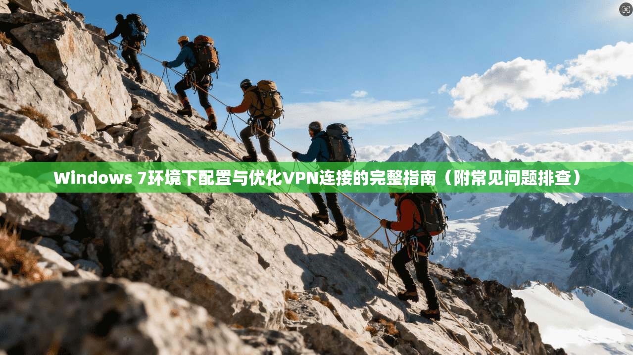 Windows 7环境下配置与优化VPN连接的完整指南（附常见问题排查）