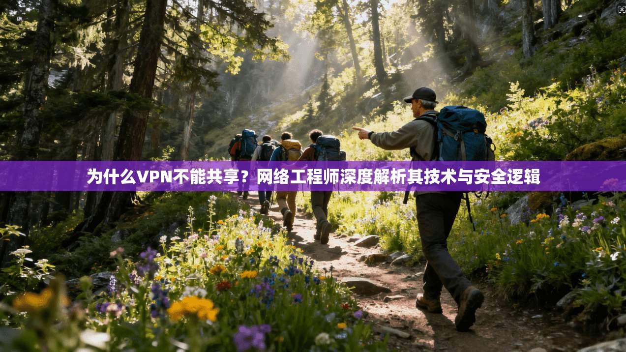 为什么VPN不能共享？网络工程师深度解析其技术与安全逻辑