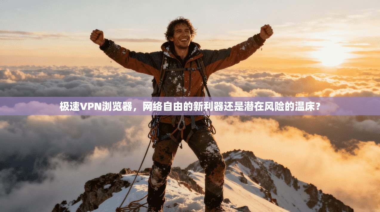 极速VPN浏览器，网络自由的新利器还是潜在风险的温床？