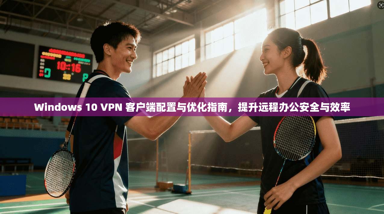 Windows 10 VPN 客户端配置与优化指南，提升远程办公安全与效率