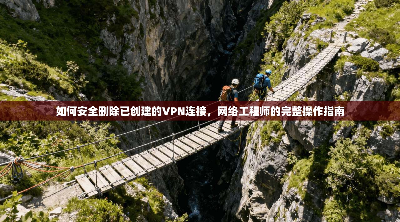 如何安全删除已创建的VPN连接，网络工程师的完整操作指南