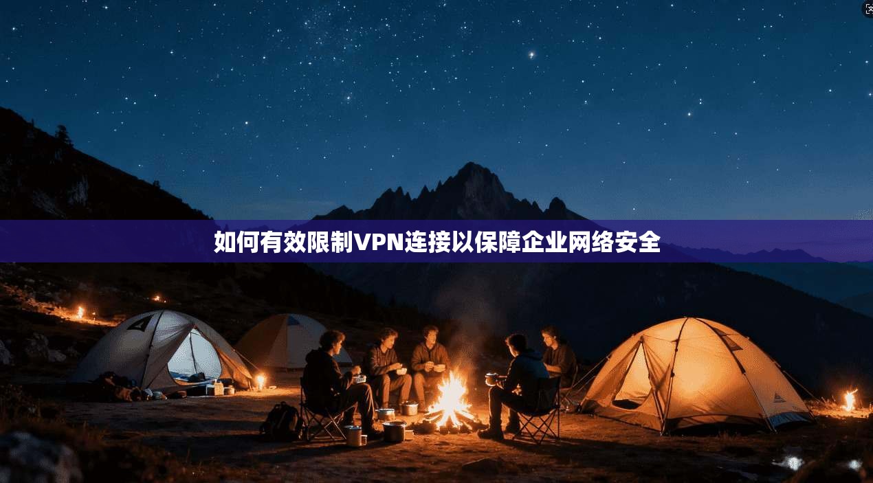 如何有效限制VPN连接以保障企业网络安全