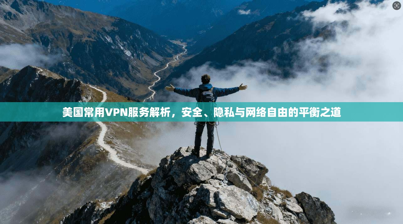 美国常用VPN服务解析，安全、隐私与网络自由的平衡之道