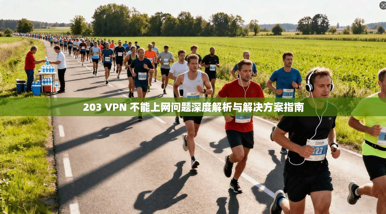 203 VPN 不能上网问题深度解析与解决方案指南