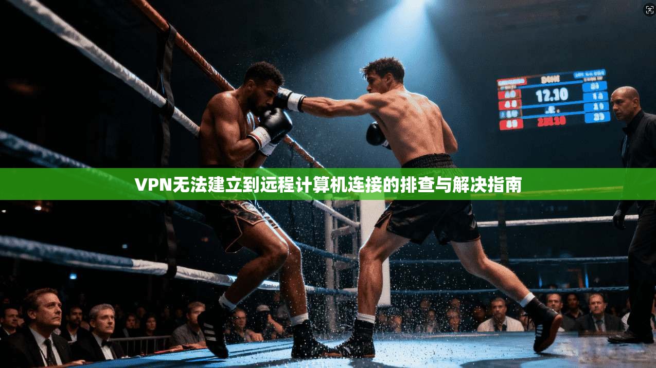 VPN无法建立到远程计算机连接的排查与解决指南