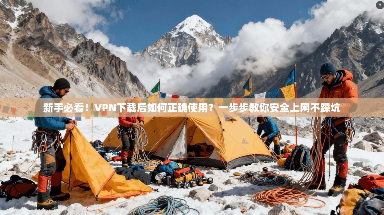 新手必看！VPN下载后如何正确使用？一步步教你安全上网不踩坑