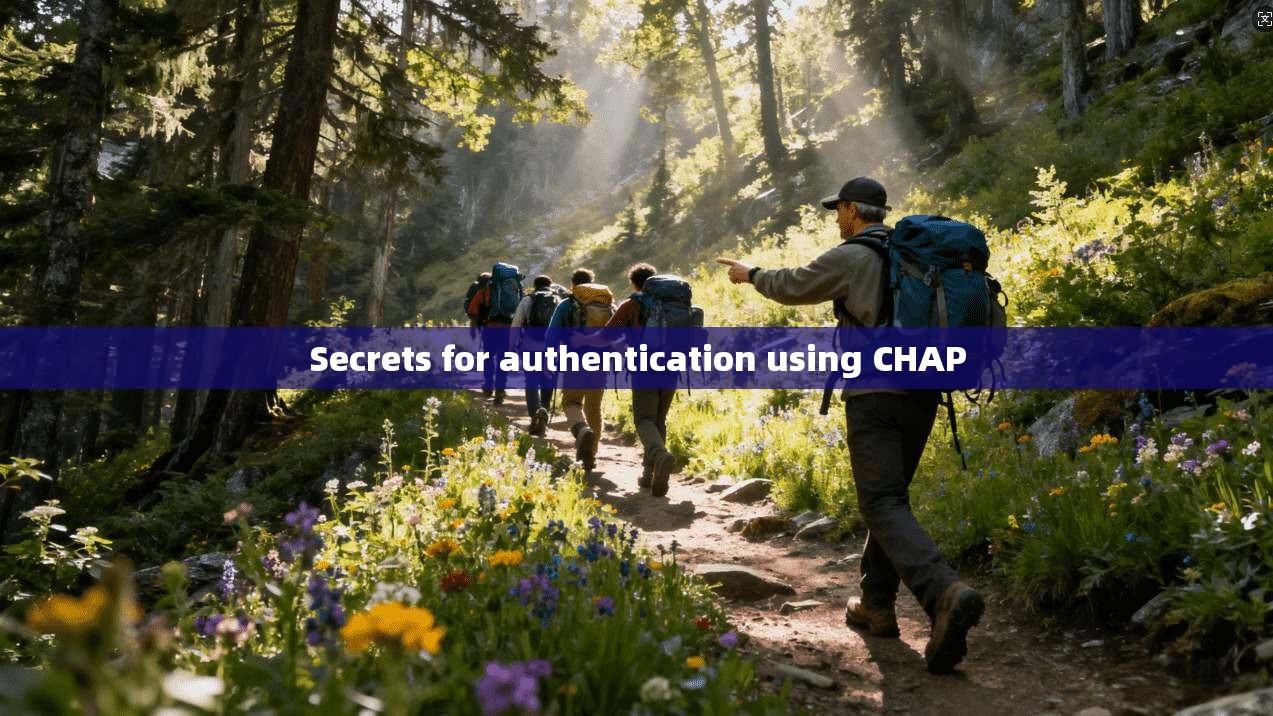 Secrets for authentication using CHAP