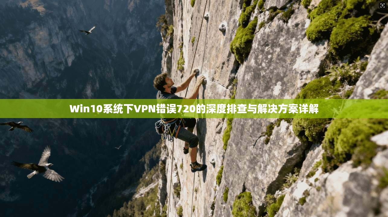 Win10系统下VPN错误720的深度排查与解决方案详解