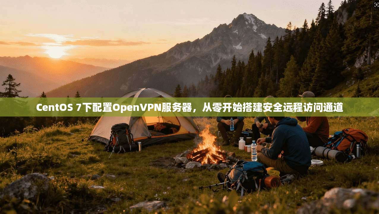 CentOS 7下配置OpenVPN服务器，从零开始搭建安全远程访问通道