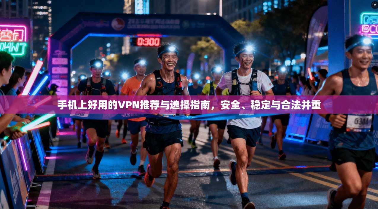 手机上好用的VPN推荐与选择指南，安全、稳定与合法并重