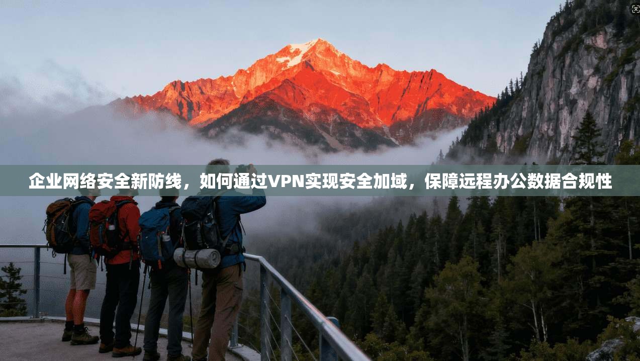 企业网络安全新防线，如何通过VPN实现安全加域，保障远程办公数据合规性