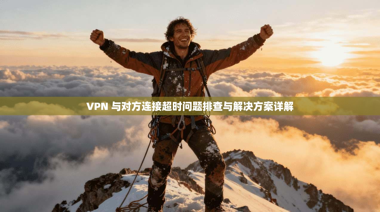 VPN 与对方连接超时问题排查与解决方案详解