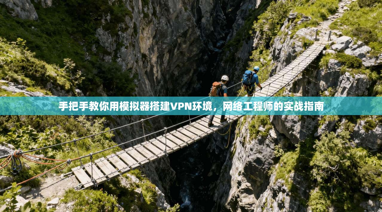 手把手教你用模拟器搭建VPN环境，网络工程师的实战指南