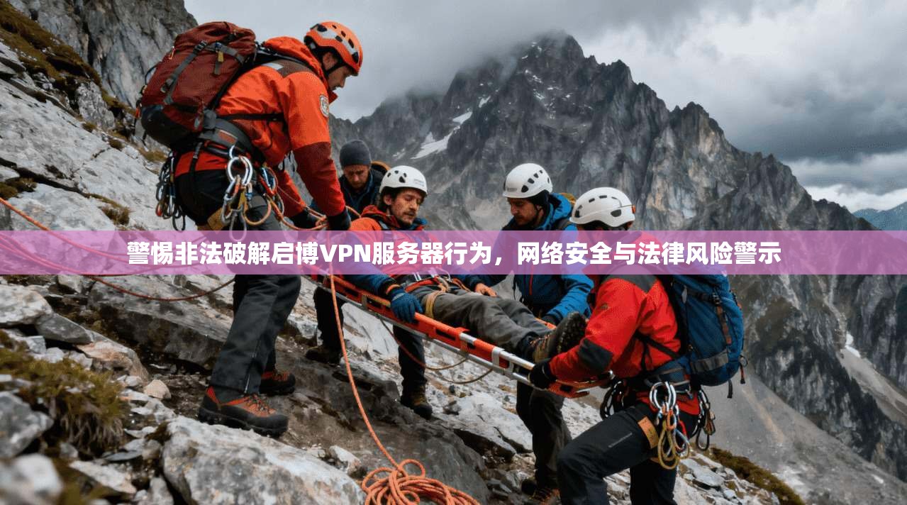 警惕非法破解启博VPN服务器行为，网络安全与法律风险警示