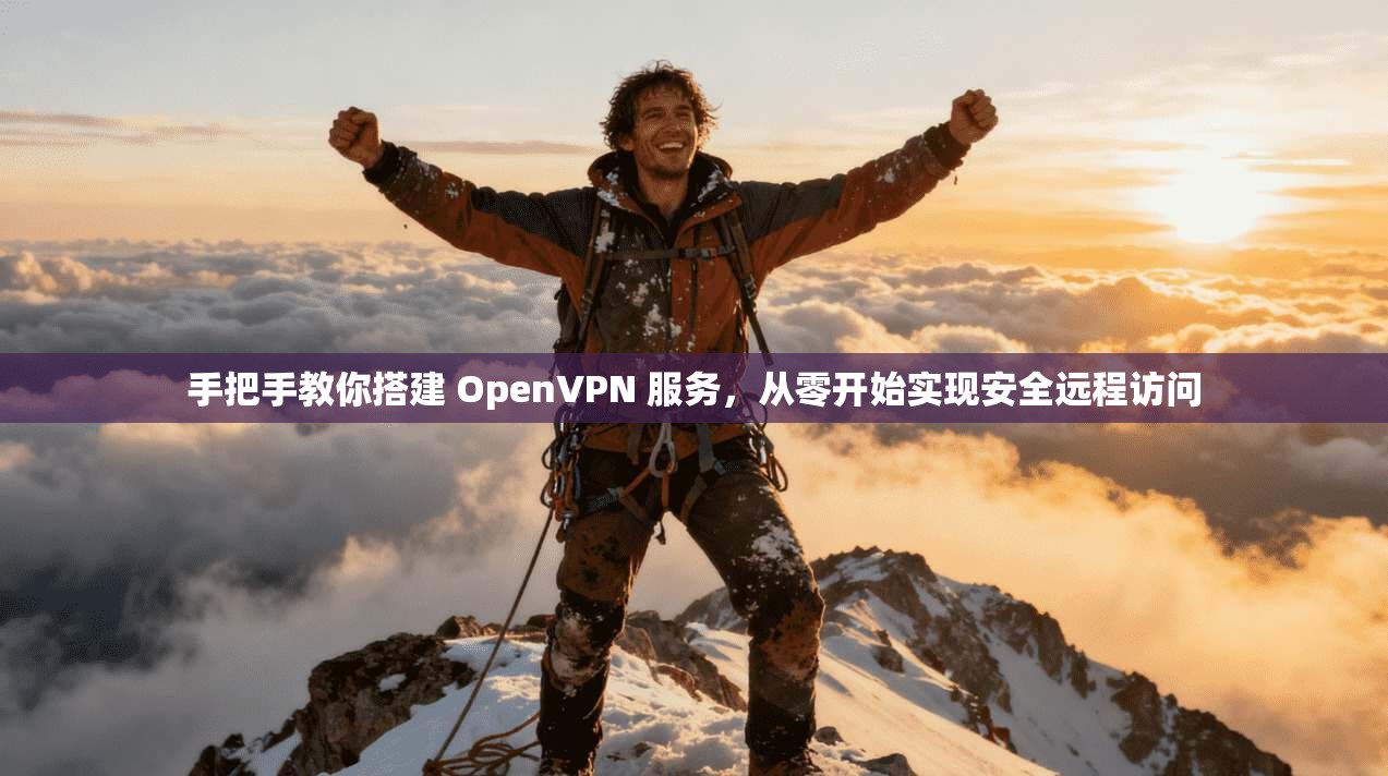 手把手教你搭建 OpenVPN 服务，从零开始实现安全远程访问