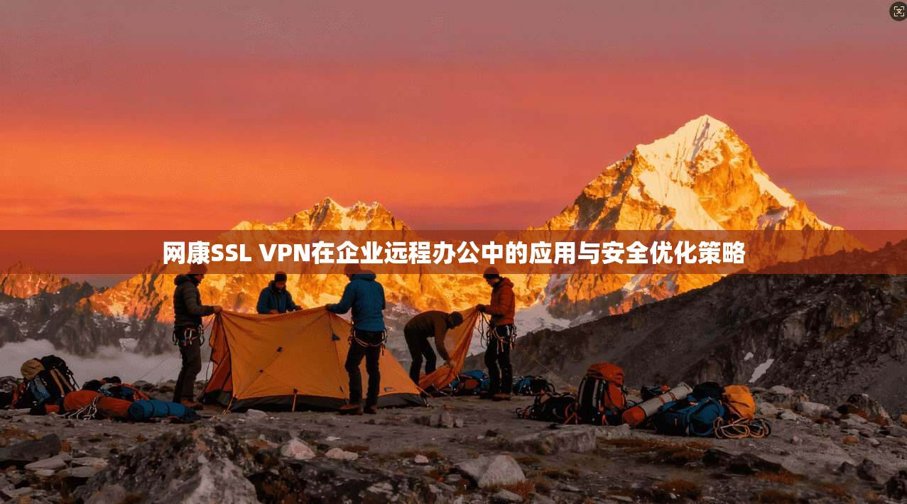 网康SSL VPN在企业远程办公中的应用与安全优化策略