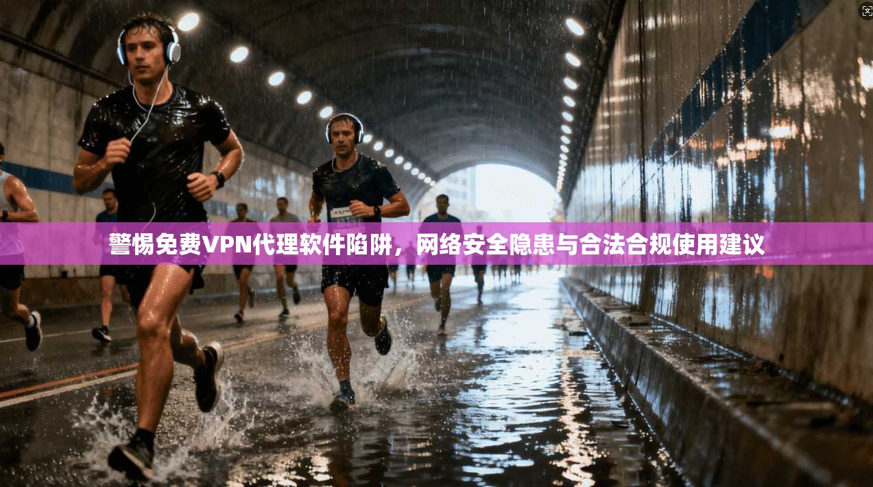 警惕免费VPN代理软件陷阱，网络安全隐患与合法合规使用建议