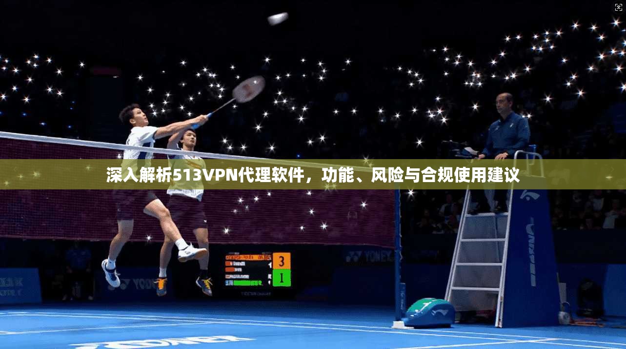 深入解析513VPN代理软件，功能、风险与合规使用建议