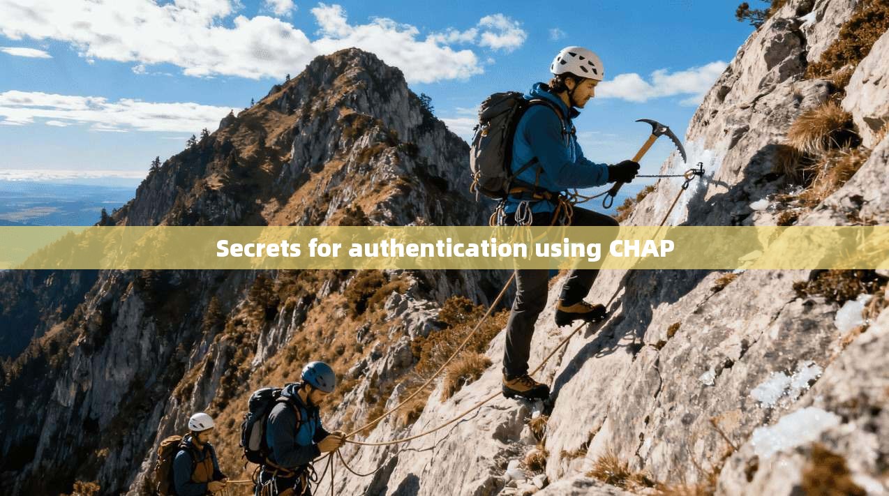 Secrets for authentication using CHAP Secrets for authentication using CHAP