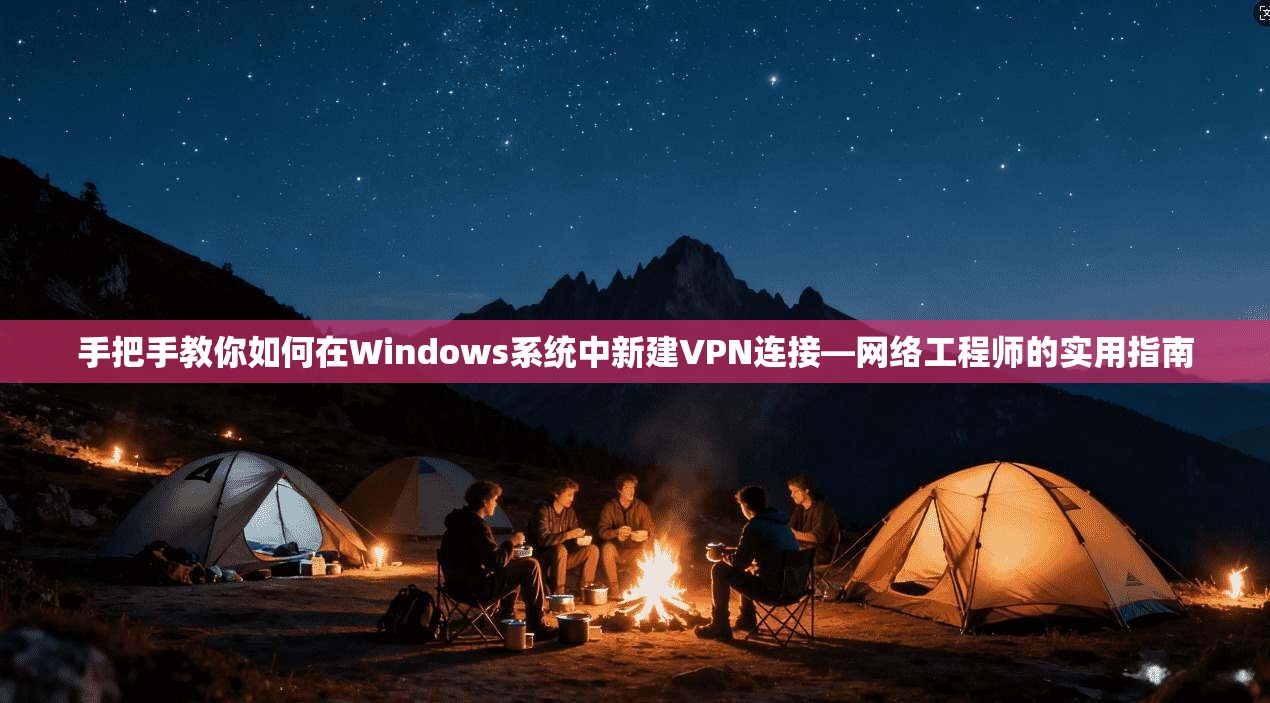 手把手教你如何在Windows系统中新建VPN连接—网络工程师的实用指南