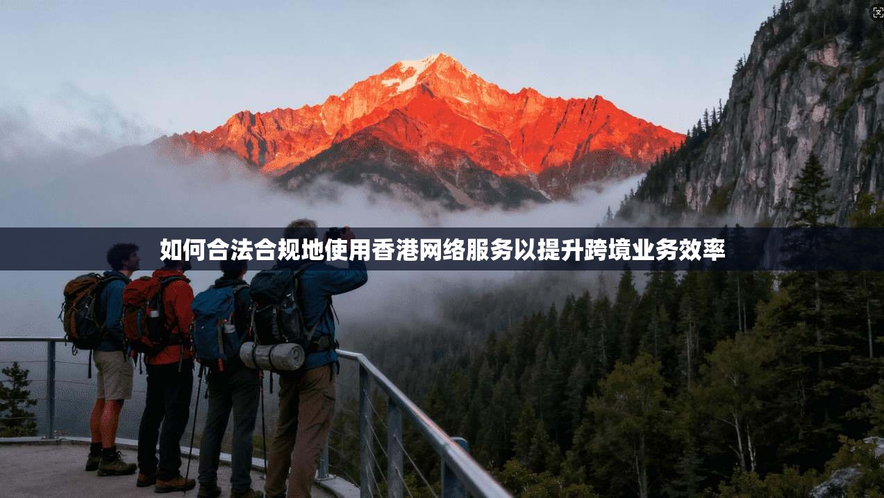 如何合法合规地使用香港网络服务以提升跨境业务效率