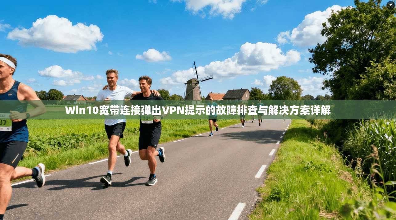 Win10宽带连接弹出VPN提示的故障排查与解决方案详解