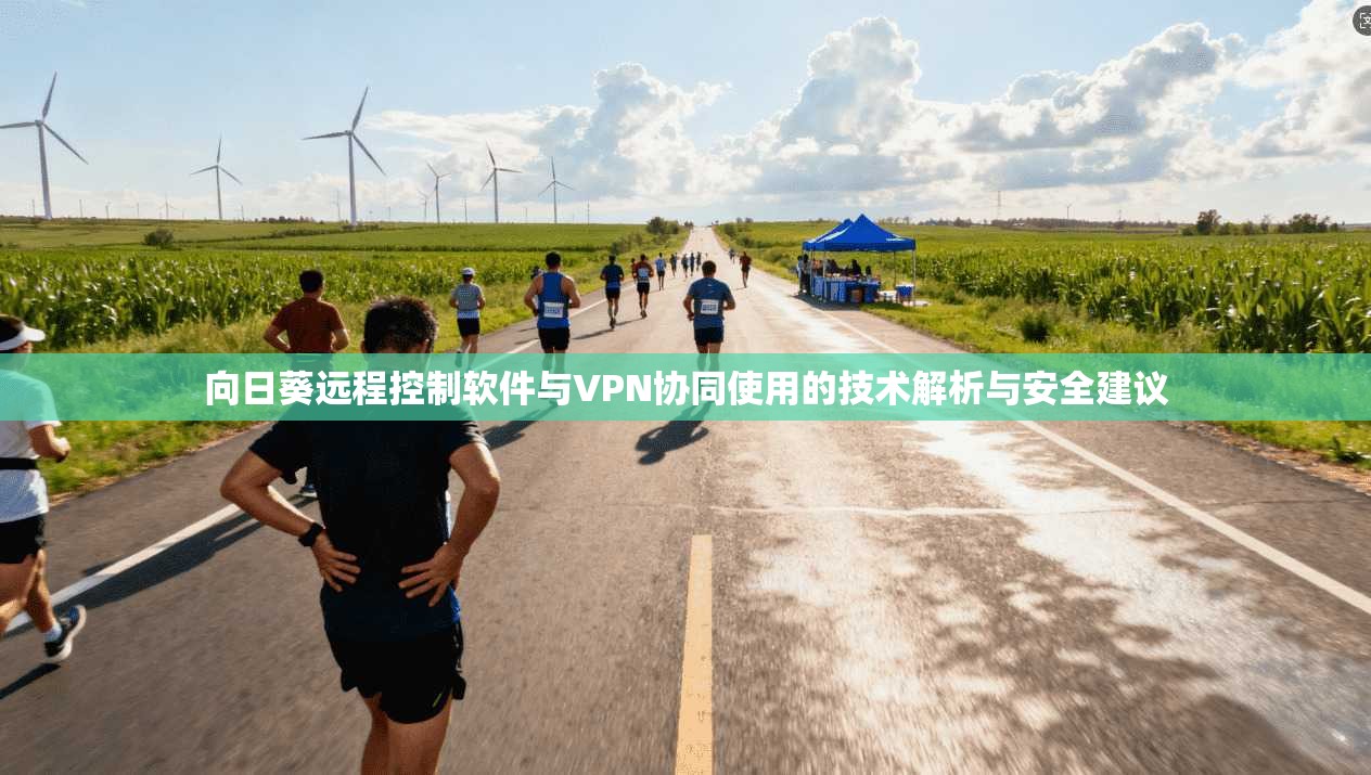 向日葵远程控制软件与VPN协同使用的技术解析与安全建议